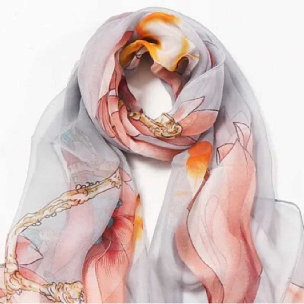 𝅺one in stock NEW! Chiffon Scarf